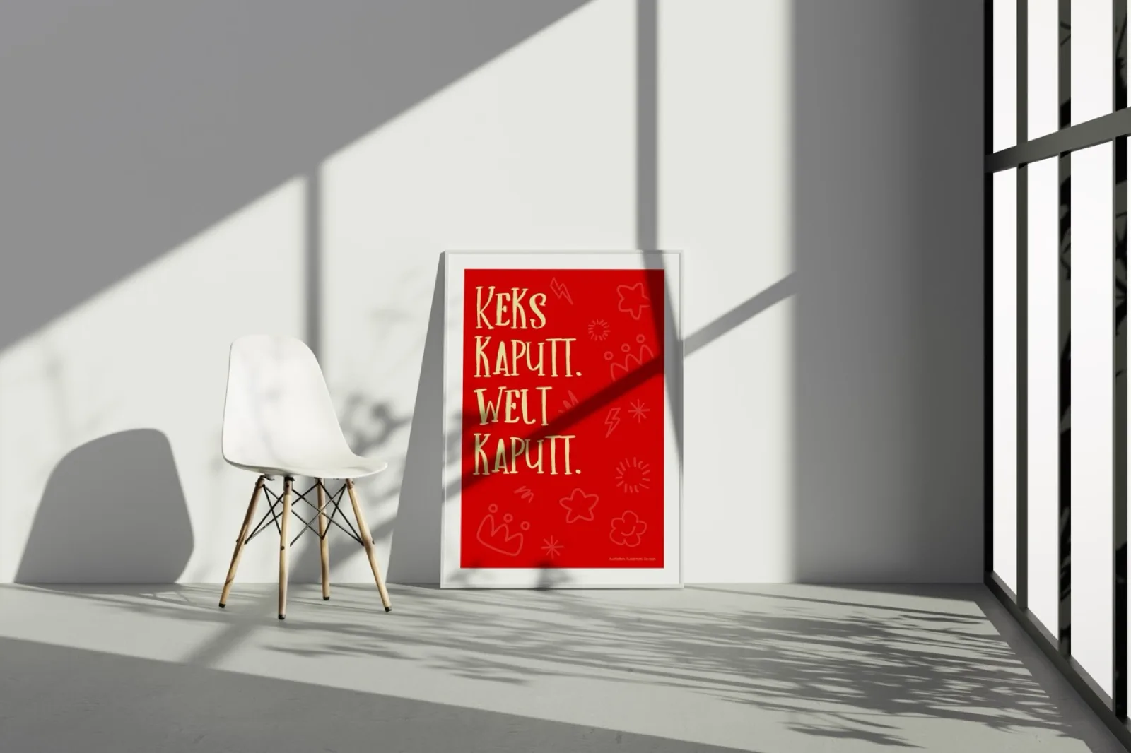 „Keks kaputt. Welt kaputt.“